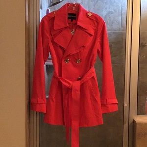 Pink Express Peacoat